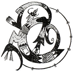 HOPI / Serpent à Plumes 
