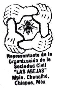 Logo de la Société Civile Las Abejas